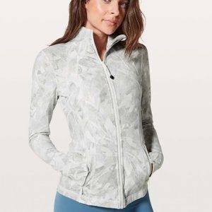 Lululemon Define Jacket Jasmine White Multi Size 4 Luon-Great condition with tag